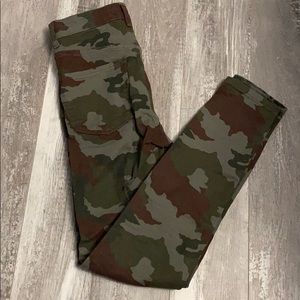 Zara camo jeans